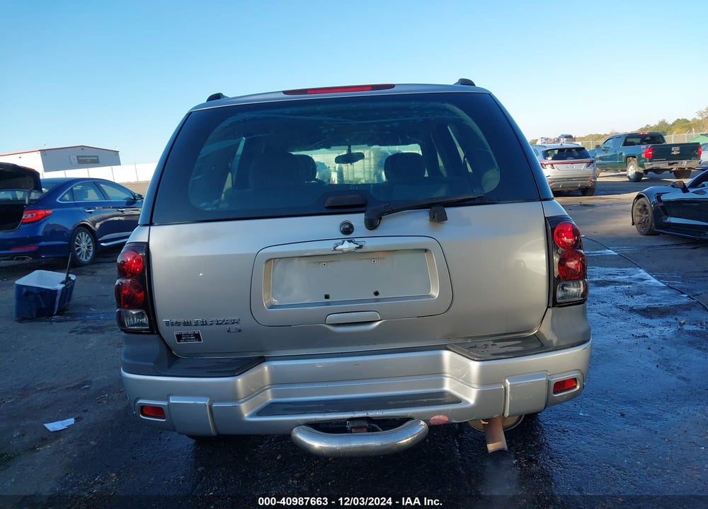 2007 CHEVROLET TRAILBLAZER LS VIN: 1GNDS13S172190749