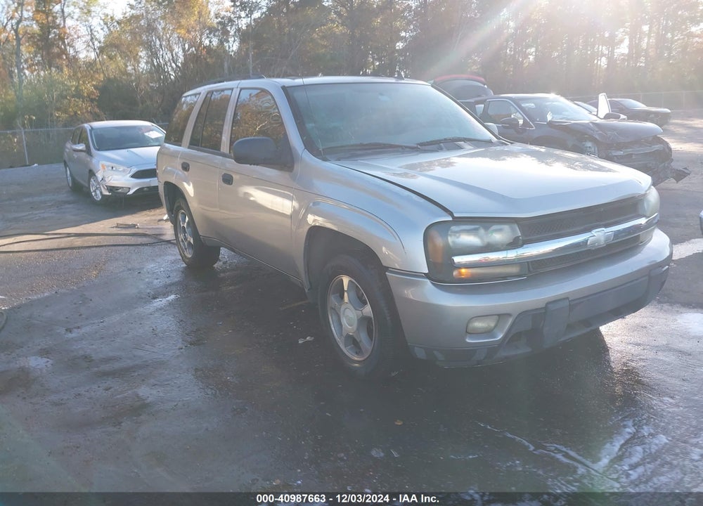 2007 CHEVROLET TRAILBLAZER LS VIN: 1GNDS13S172190749