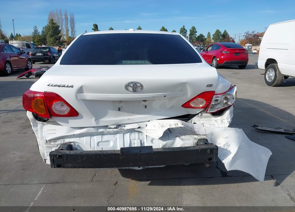 2010 TOYOTA COROLLA LE VIN: 2T1BU4EE5AC523529