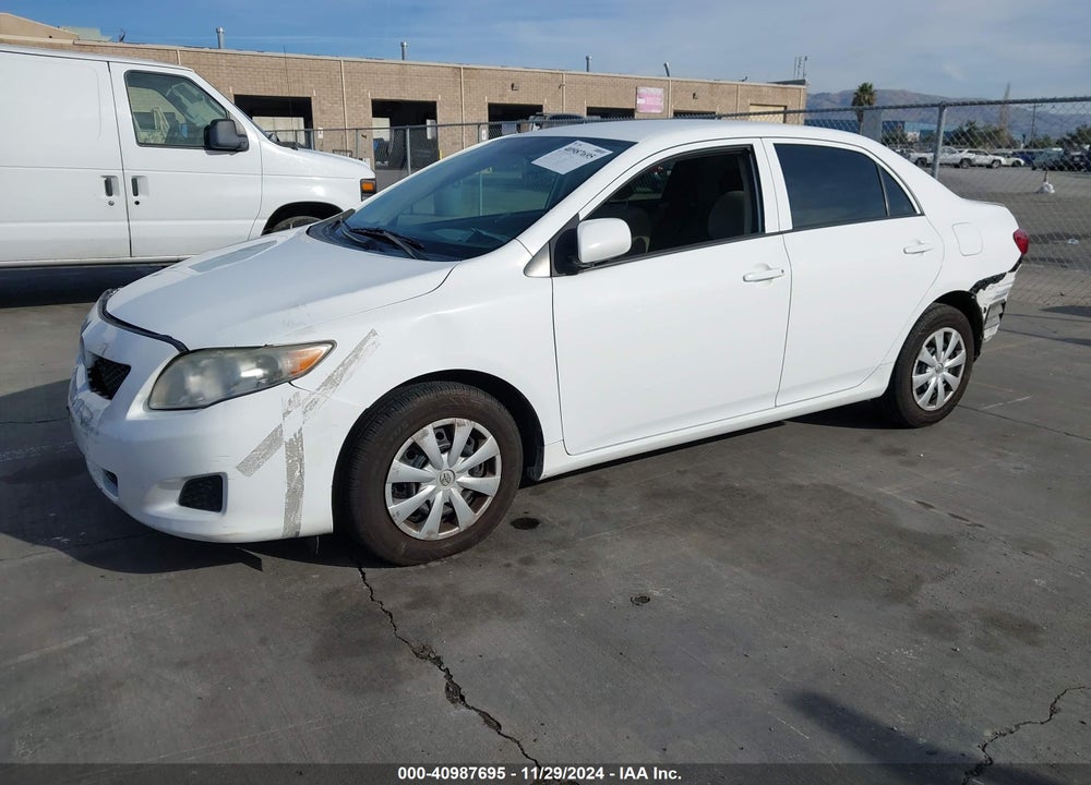 2010 TOYOTA COROLLA LE VIN: 2T1BU4EE5AC523529