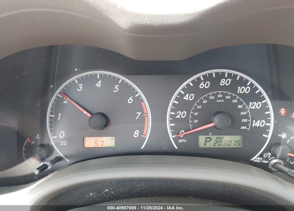 2010 TOYOTA COROLLA LE VIN: 2T1BU4EE5AC523529
