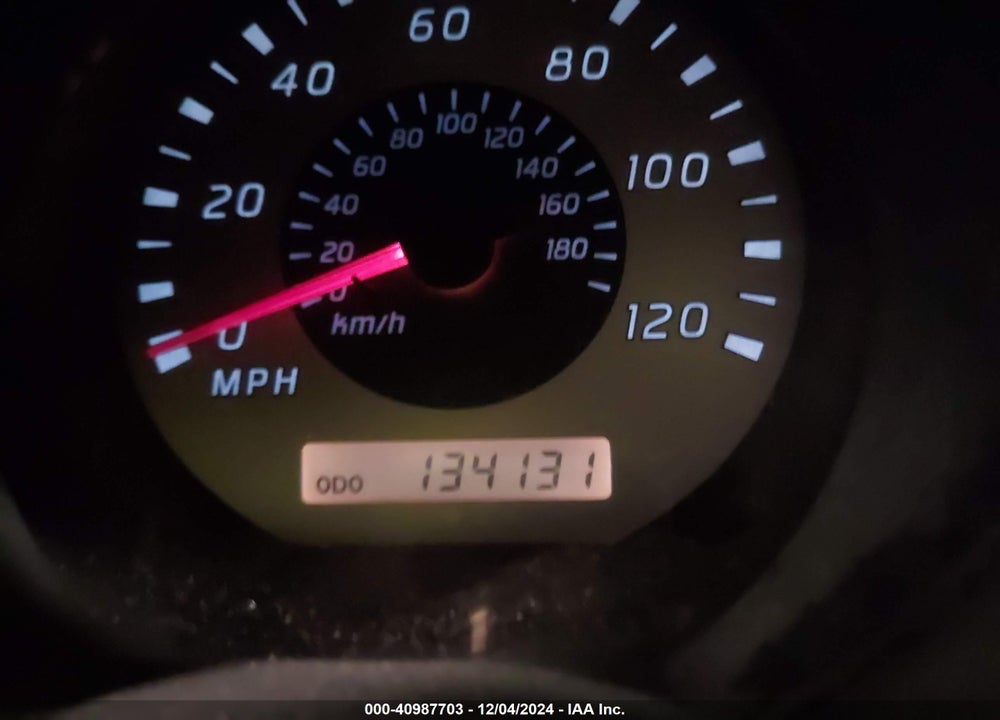 2004 NISSAN FRONTIER XE VIN: 1N6DD26TX4C467074