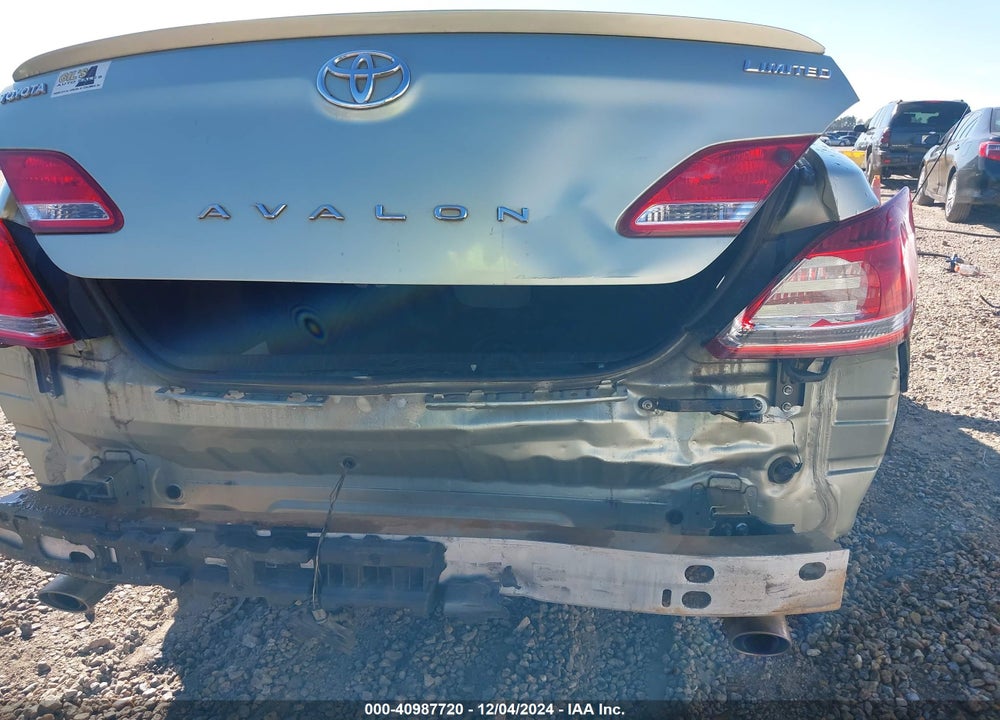 2007 TOYOTA AVALON LIMITED VIN: 4T1BK36BX7U183225