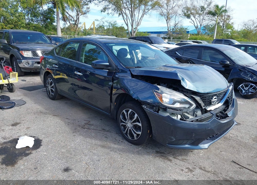2016 NISSAN SENTRA SV VIN: 3N1AB7AP8GY218905