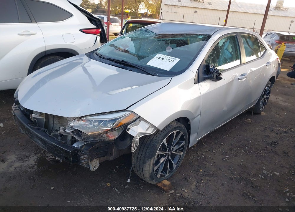 2018 TOYOTA COROLLA SE VIN: 2T1BURHE7JC063606