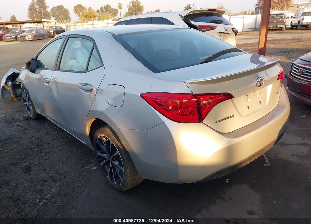 2018 TOYOTA COROLLA SE VIN: 2T1BURHE7JC063606