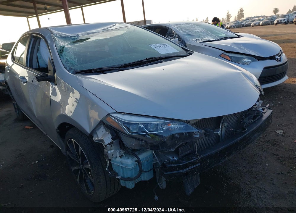 2018 TOYOTA COROLLA SE VIN: 2T1BURHE7JC063606
