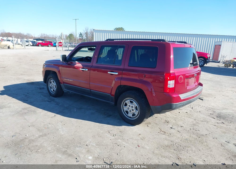 2013 JEEP PATRIOT SPORT VIN: 1C4NJPBB7DD223080