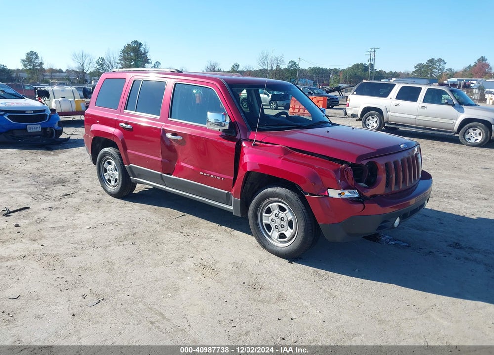 2013 JEEP PATRIOT SPORT VIN: 1C4NJPBB7DD223080
