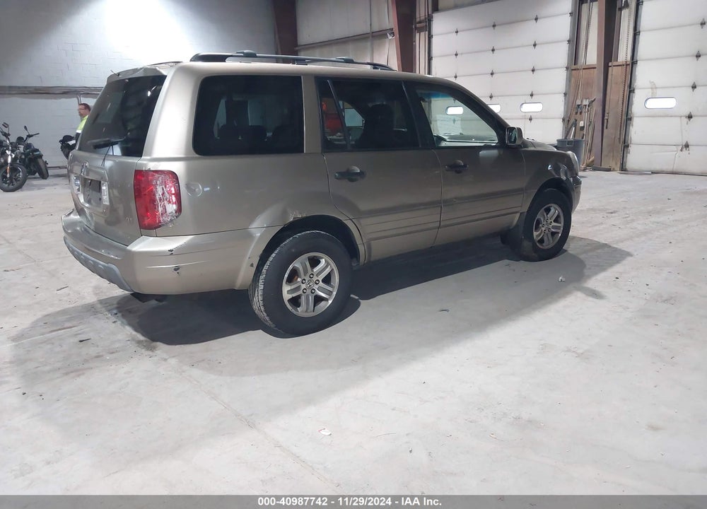 2003 HONDA PILOT EX-L VIN: 2HKYF18593H545001