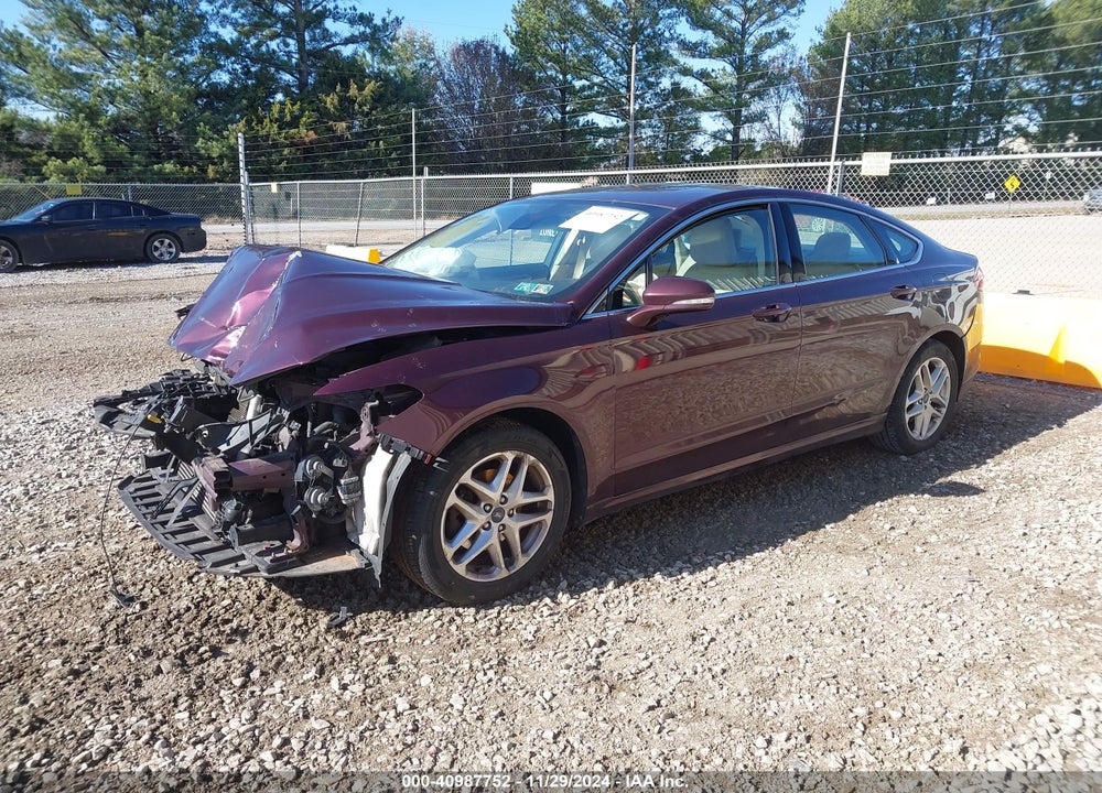 2013 FORD FUSION SE VIN: 3FA6P0HR4DR252144