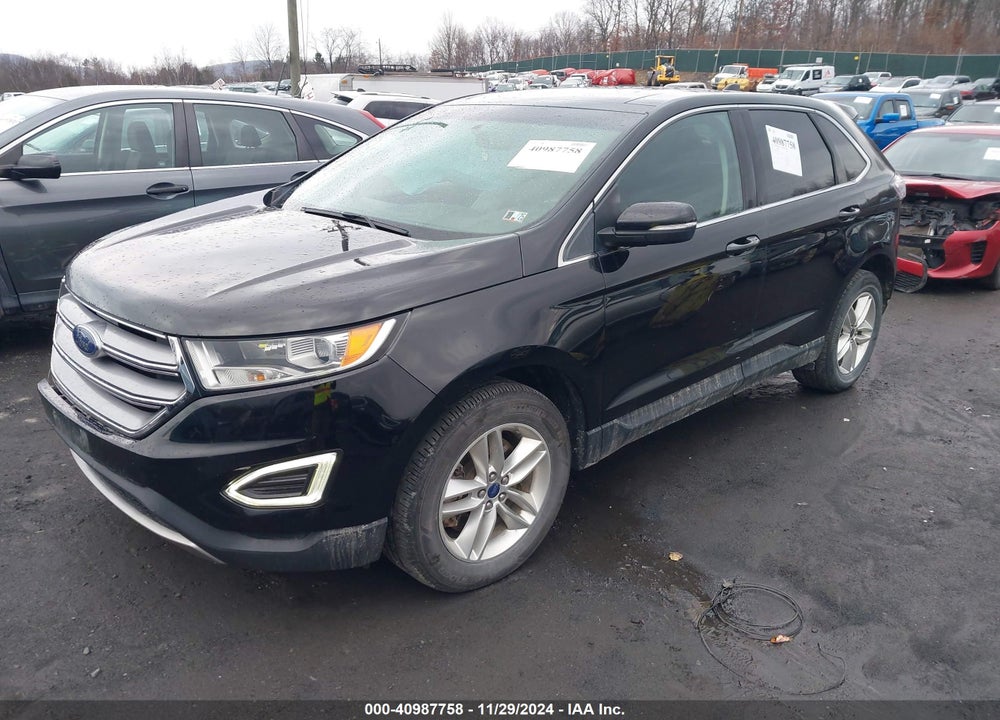 2017 FORD EDGE SEL VIN: 2FMPK4J85HBB25053