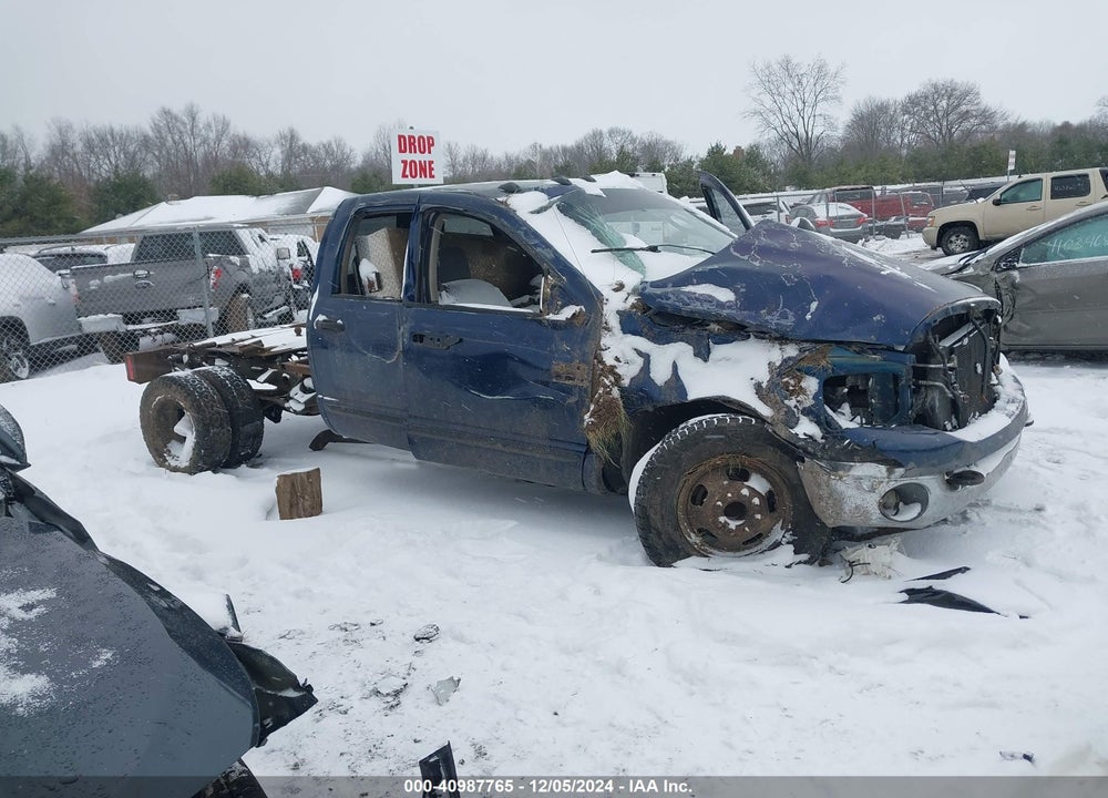 2007 DODGE RAM 3500 SLT/SPORT VIN: 3D7ML48A17G781359