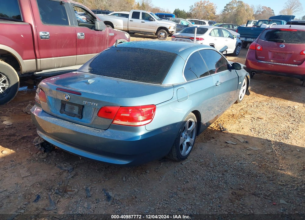 2008 BMW 328I VIN: WBAWR335X8P152389