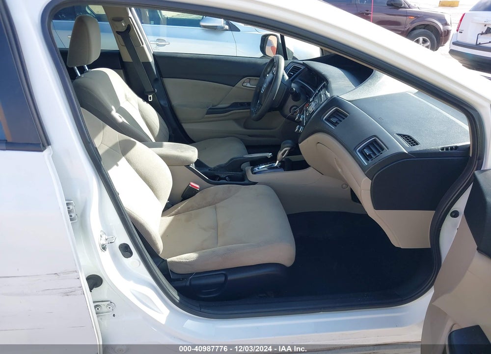 2013 HONDA CIVIC LX VIN: 19XFB2F54DE278030