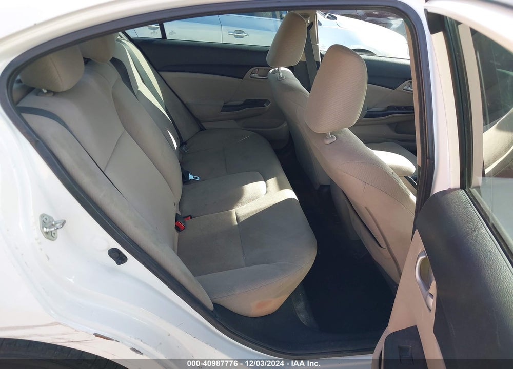 2013 HONDA CIVIC LX VIN: 19XFB2F54DE278030