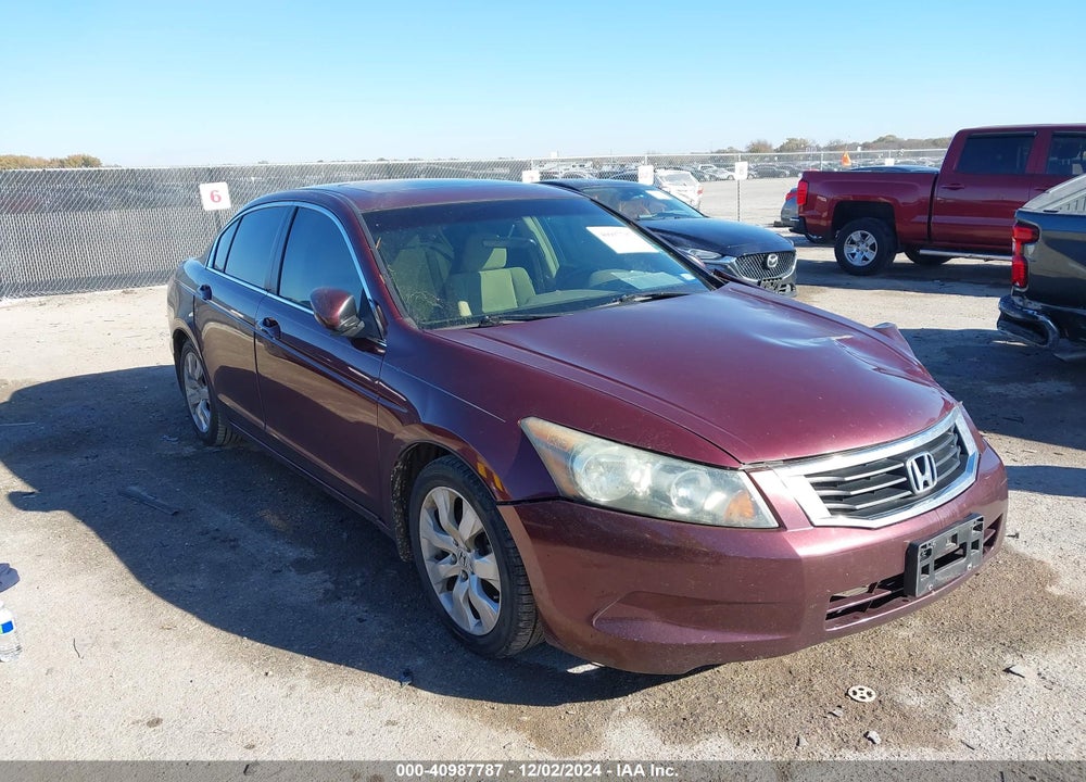 2009 HONDA ACCORD 2.4 EX VIN: 1HGCP26759A110060
