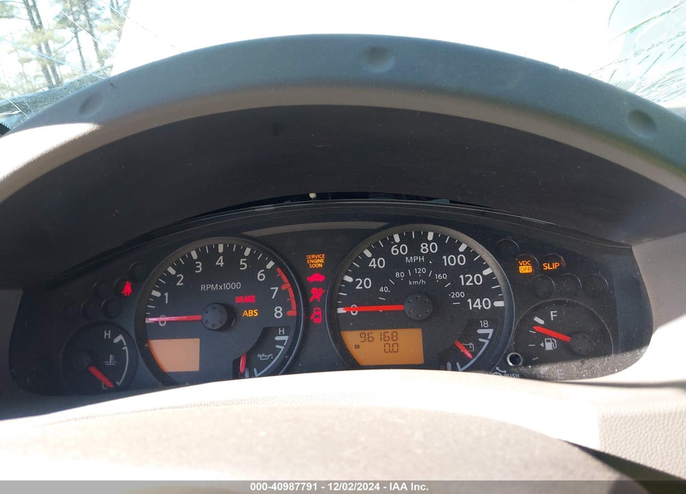 2011 NISSAN XTERRA S VIN: 5N1AN0NWXBC500828
