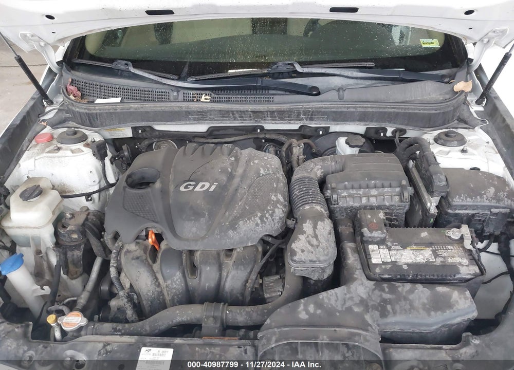 2011 HYUNDAI SONATA GLS VIN: 5NPEB4ACXBH308671