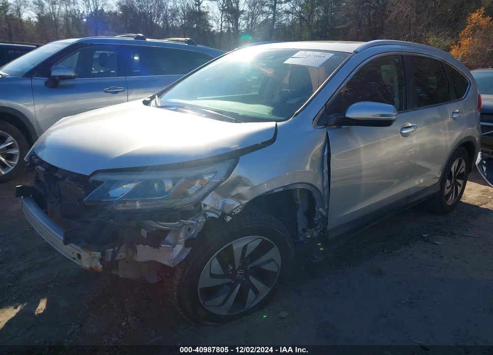 2015 HONDA CR-V TOURING VIN: 5J6RM4H97FL015053