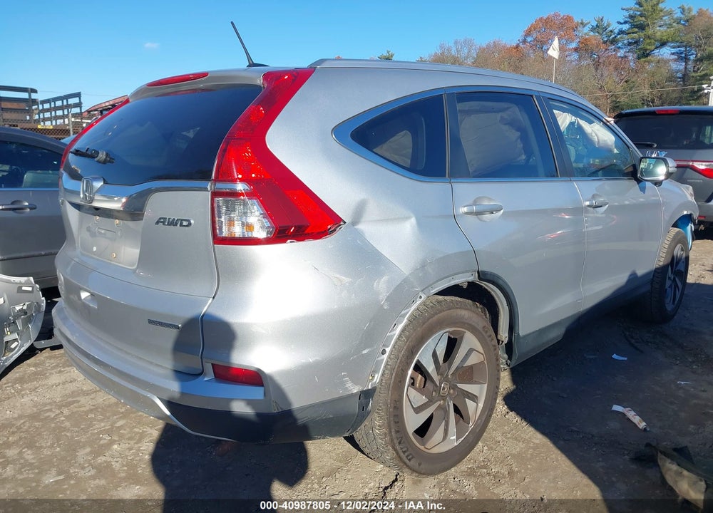 2015 HONDA CR-V TOURING VIN: 5J6RM4H97FL015053