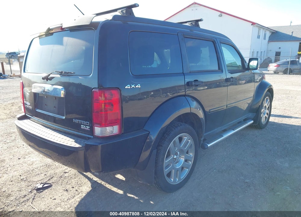 2009 DODGE NITRO SLT/RT VIN: 1D8GU58K79W533299