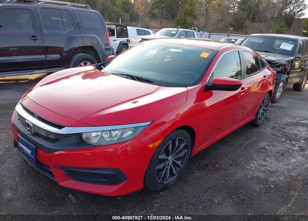 2016 HONDA CIVIC VIN: 2HGFC2F52GH525603