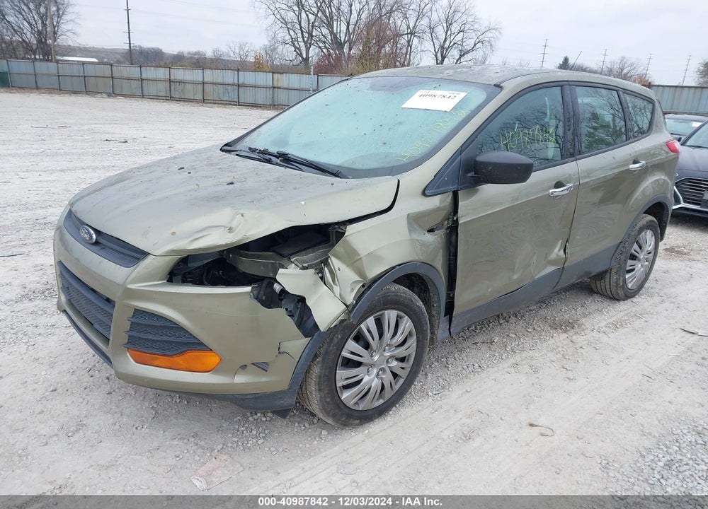 2014 FORD ESCAPE S VIN: 1FMCU0F77EUB56165