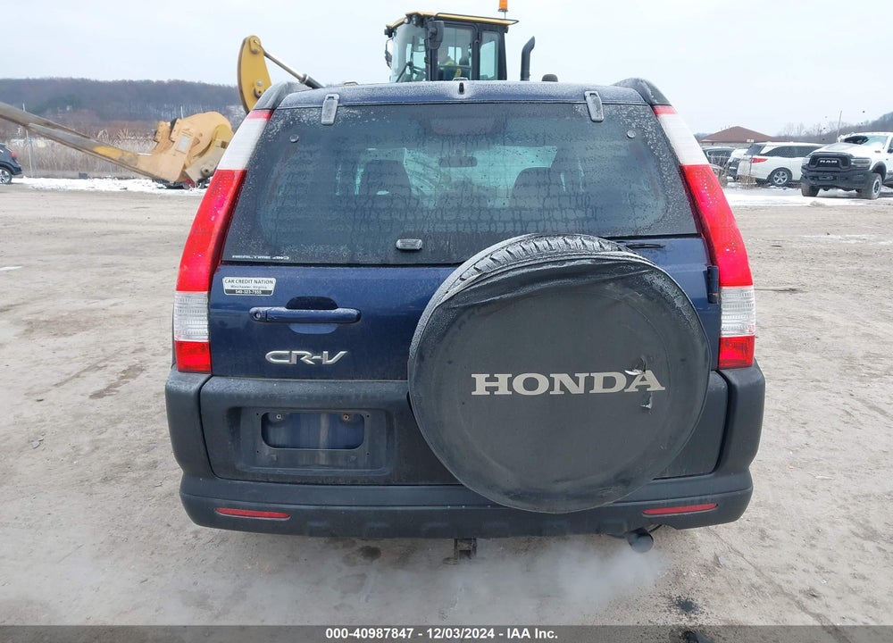 2006 HONDA CR-V EX VIN: JHLRD78846C011236