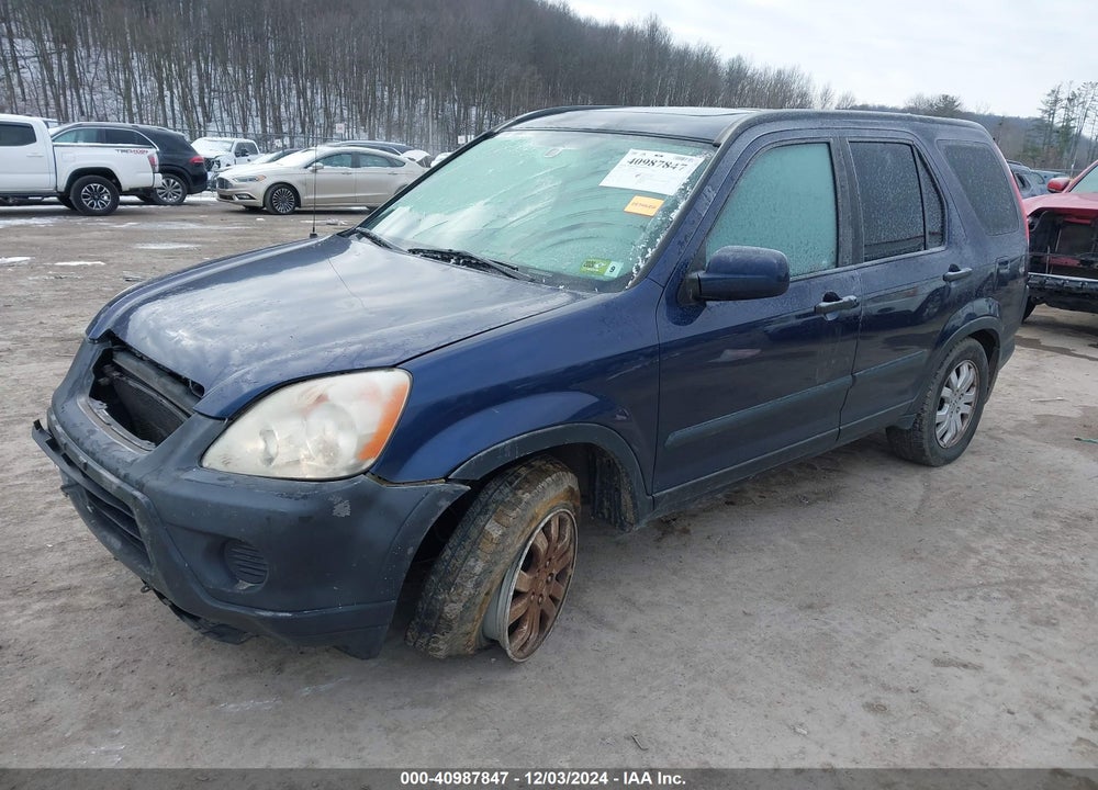 2006 HONDA CR-V EX VIN: JHLRD78846C011236
