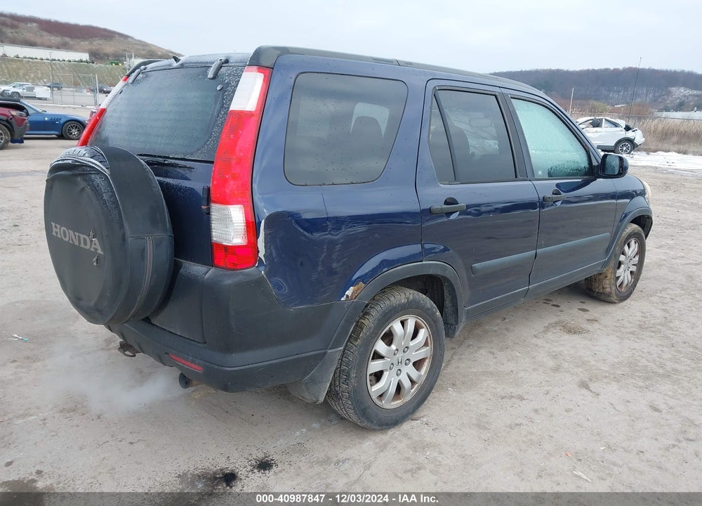 2006 HONDA CR-V EX VIN: JHLRD78846C011236