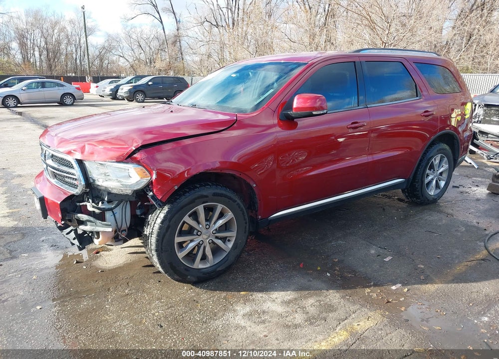 2014 DODGE DURANGO LIMITED VIN: 1C4RDJDGXEC450589