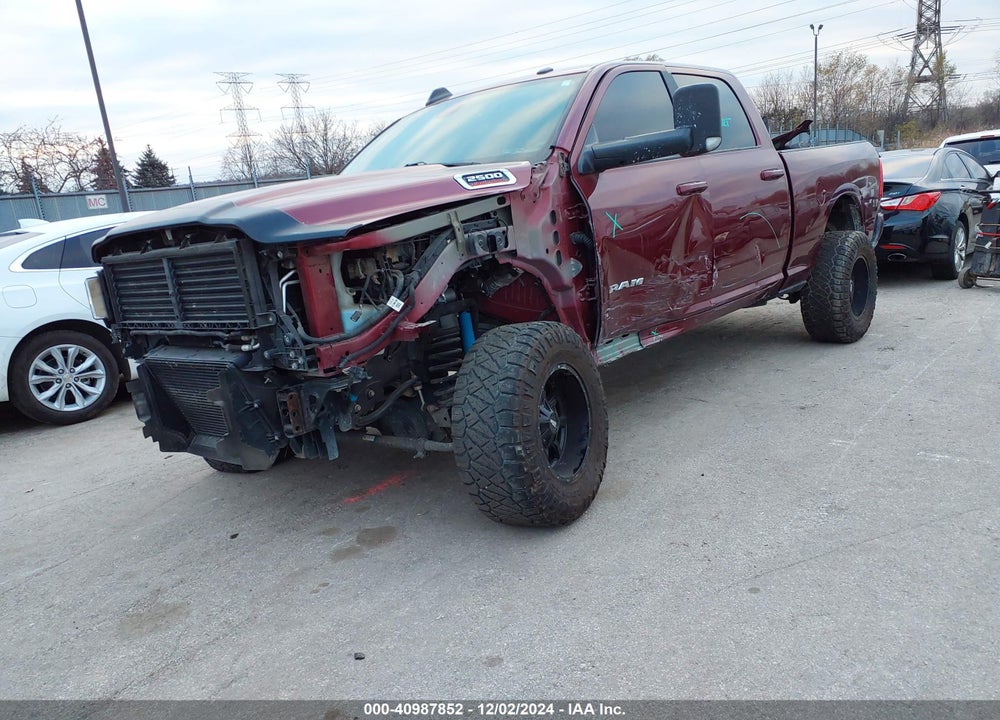 2022 RAM 2500 VIN: 3C6UR5DL5NG307277