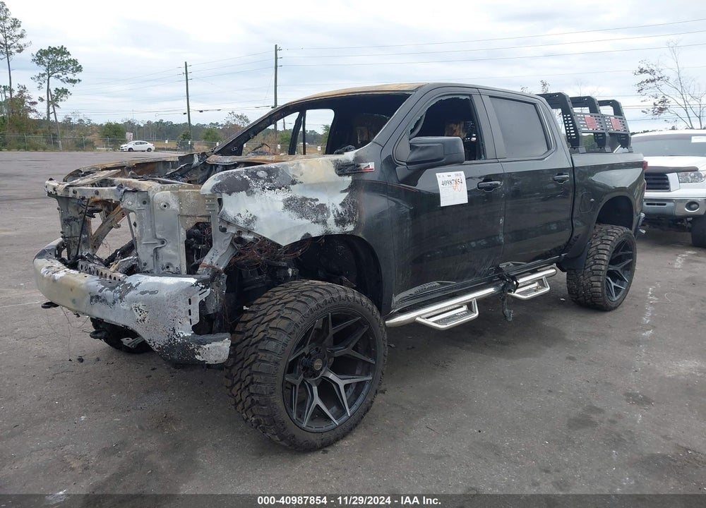 2021 CHEVROLET SILVERADO 1500 4WD SHORT BED RST VIN: 3GCUYEED0MG244820
