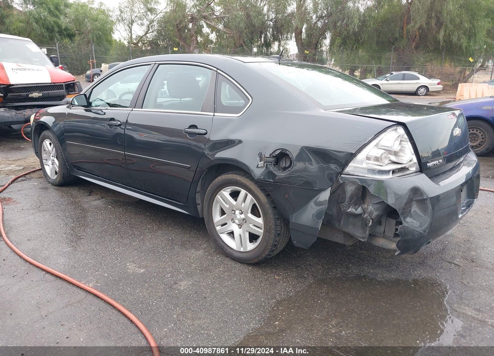 2013 CHEVROLET IMPALA LT VIN: 2G1WG5E37D1216002