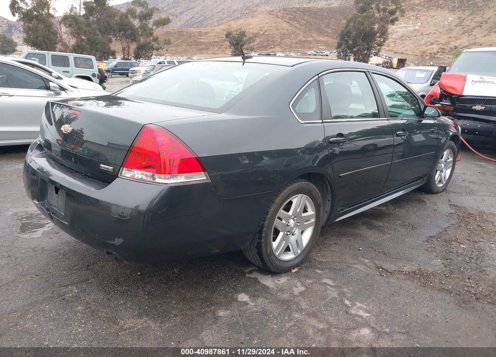 2013 CHEVROLET IMPALA LT VIN: 2G1WG5E37D1216002