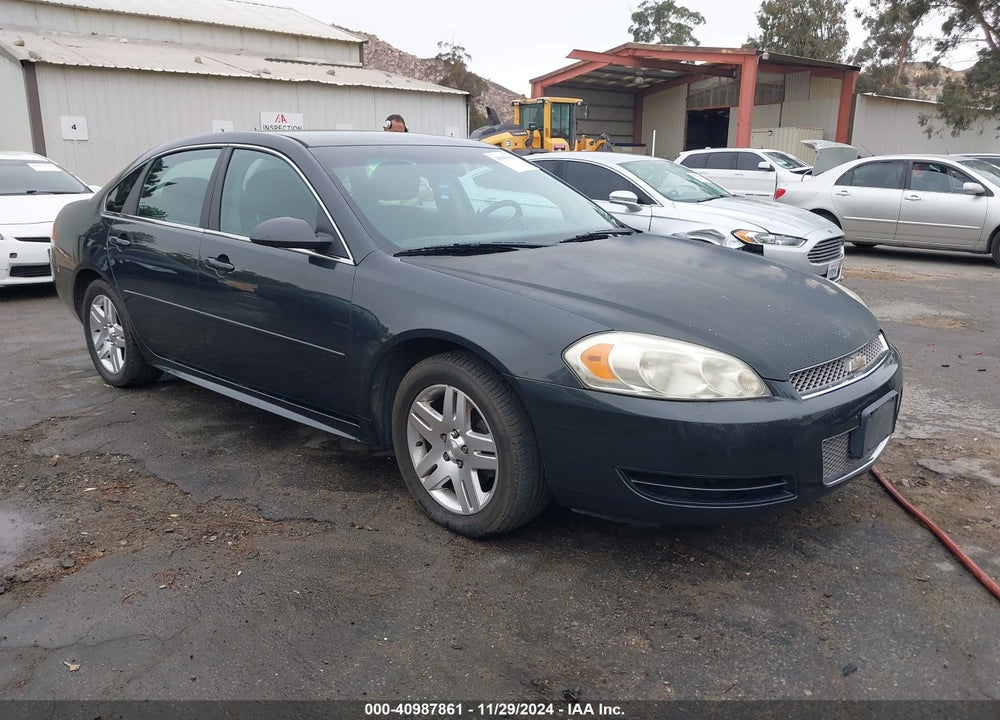 2013 CHEVROLET IMPALA LT VIN: 2G1WG5E37D1216002