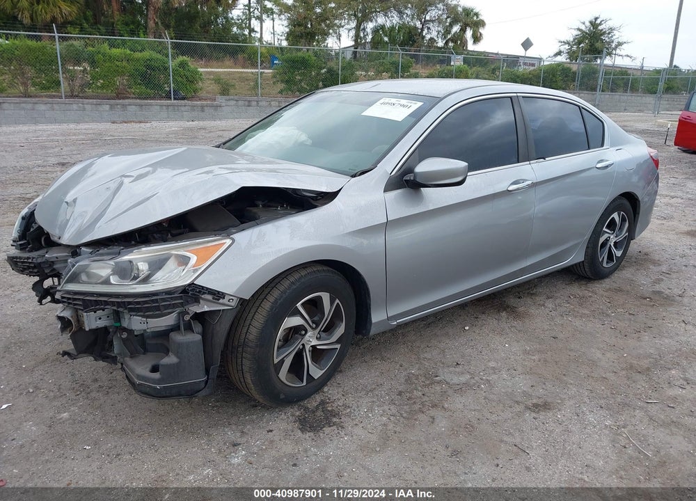 2017 HONDA ACCORD LX VIN: 1HGCR2F33HA210759