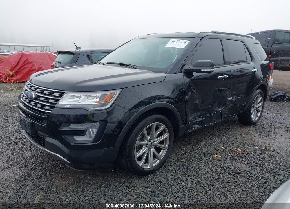 2017 FORD EXPLORER LIMITED VIN: 1FM5K8F84HGC92701