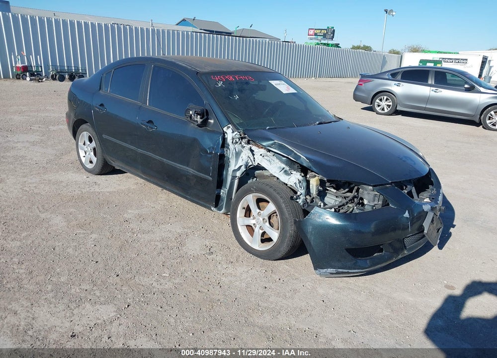 2004 MAZDA 3 I VIN: JM1BK12FX41178539