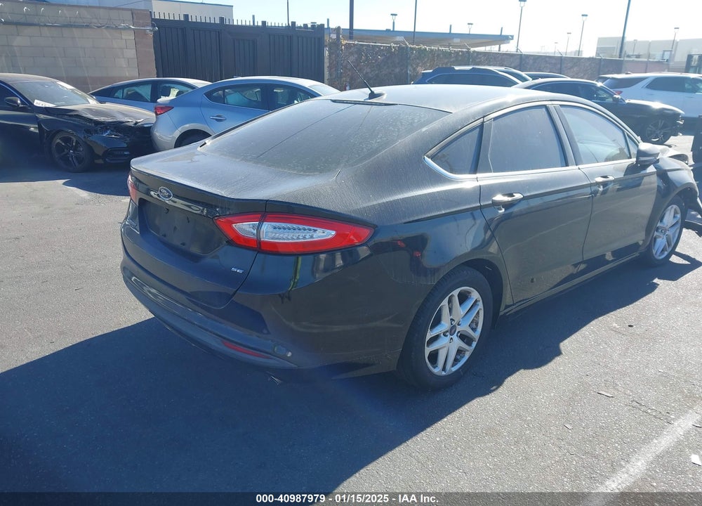 2016 FORD FUSION SE VIN: 3FA6P0H72GR281600