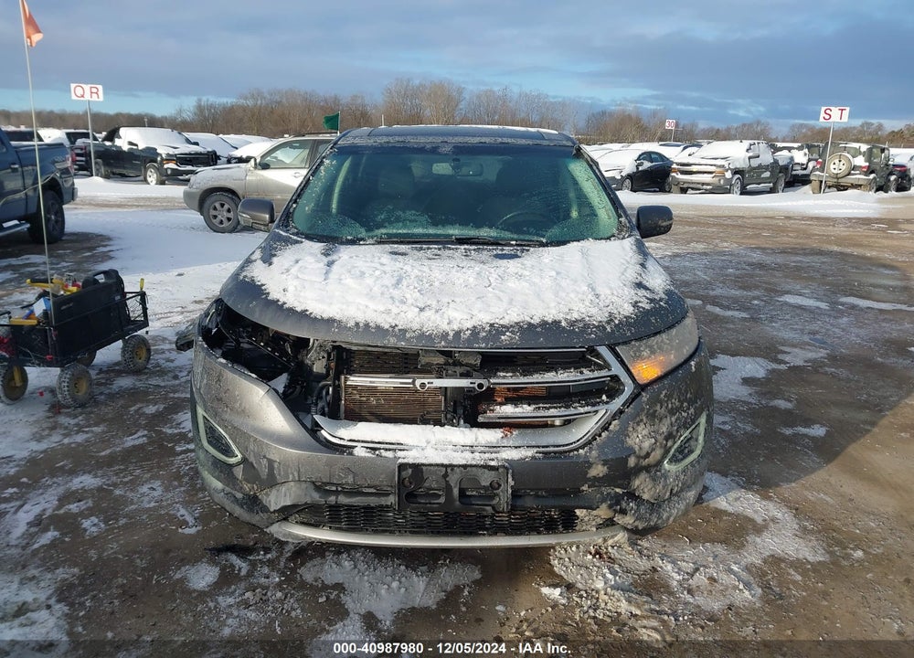 2015 FORD EDGE SEL VIN: 2FMTK4J86FBB10699