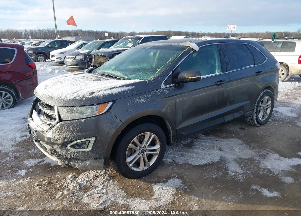 2015 FORD EDGE SEL VIN: 2FMTK4J86FBB10699