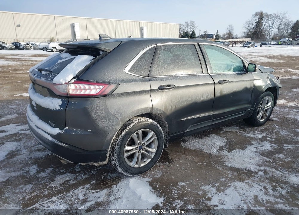 2015 FORD EDGE SEL VIN: 2FMTK4J86FBB10699