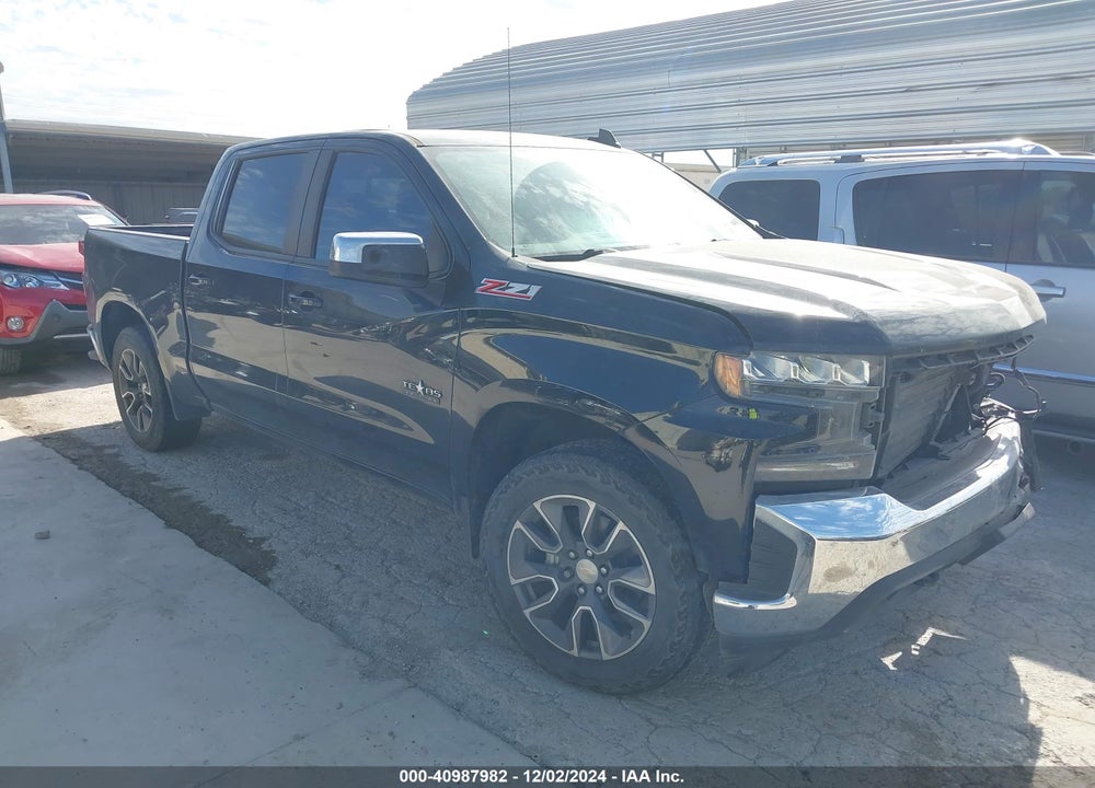2021 CHEVROLET SILVERADO 1500 4WD SHORT BED LT VIN: 3GCUYDED2MG104505