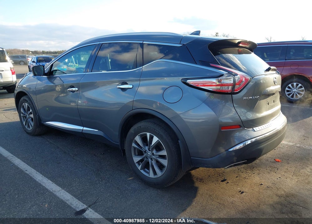 2017 NISSAN MURANO SL VIN: 5N1AZ2MH2HN181604