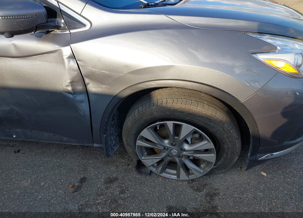 2017 NISSAN MURANO SL VIN: 5N1AZ2MH2HN181604