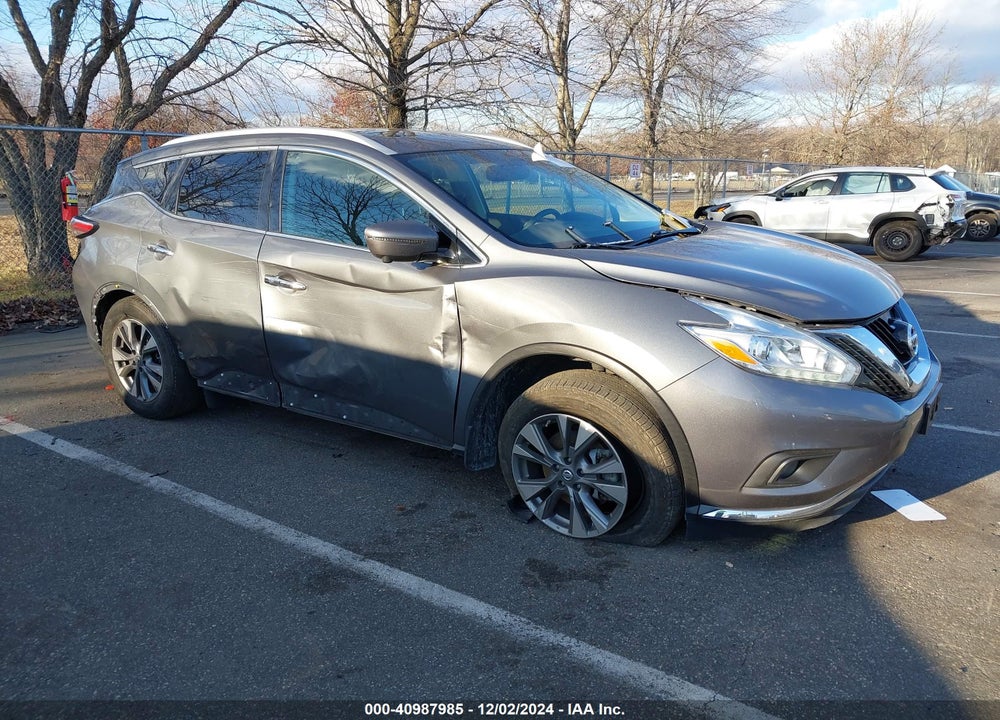 2017 NISSAN MURANO SL VIN: 5N1AZ2MH2HN181604