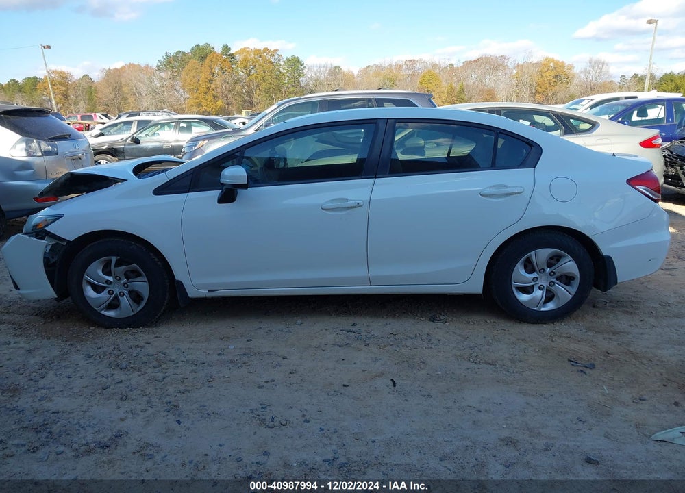 2015 HONDA CIVIC LX VIN: 2HGFB2F53FH539088