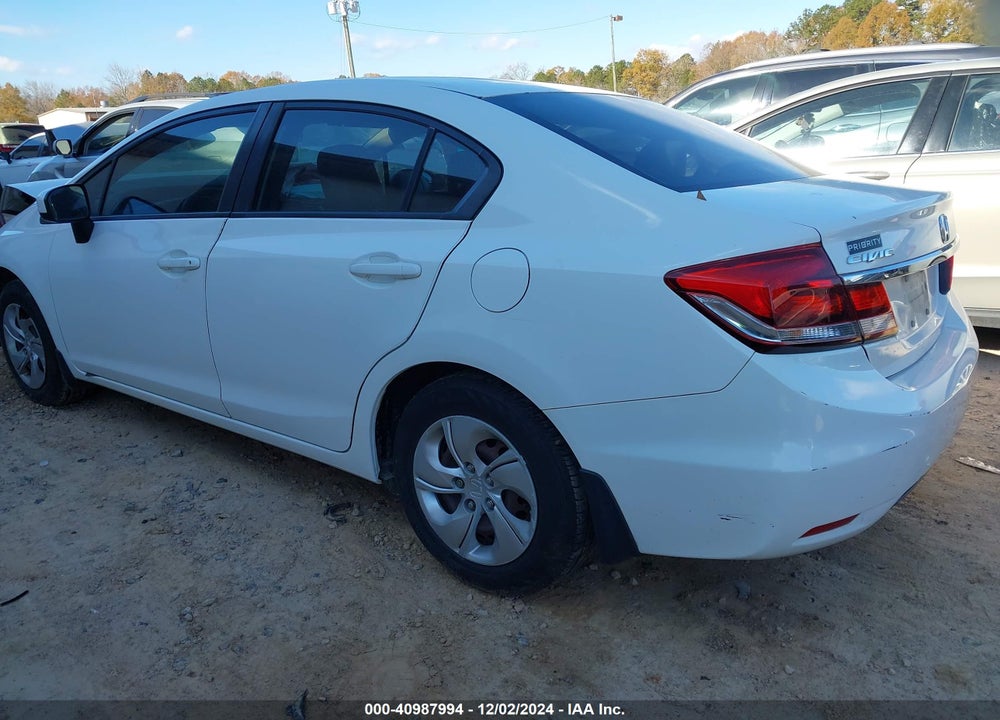 2015 HONDA CIVIC LX VIN: 2HGFB2F53FH539088